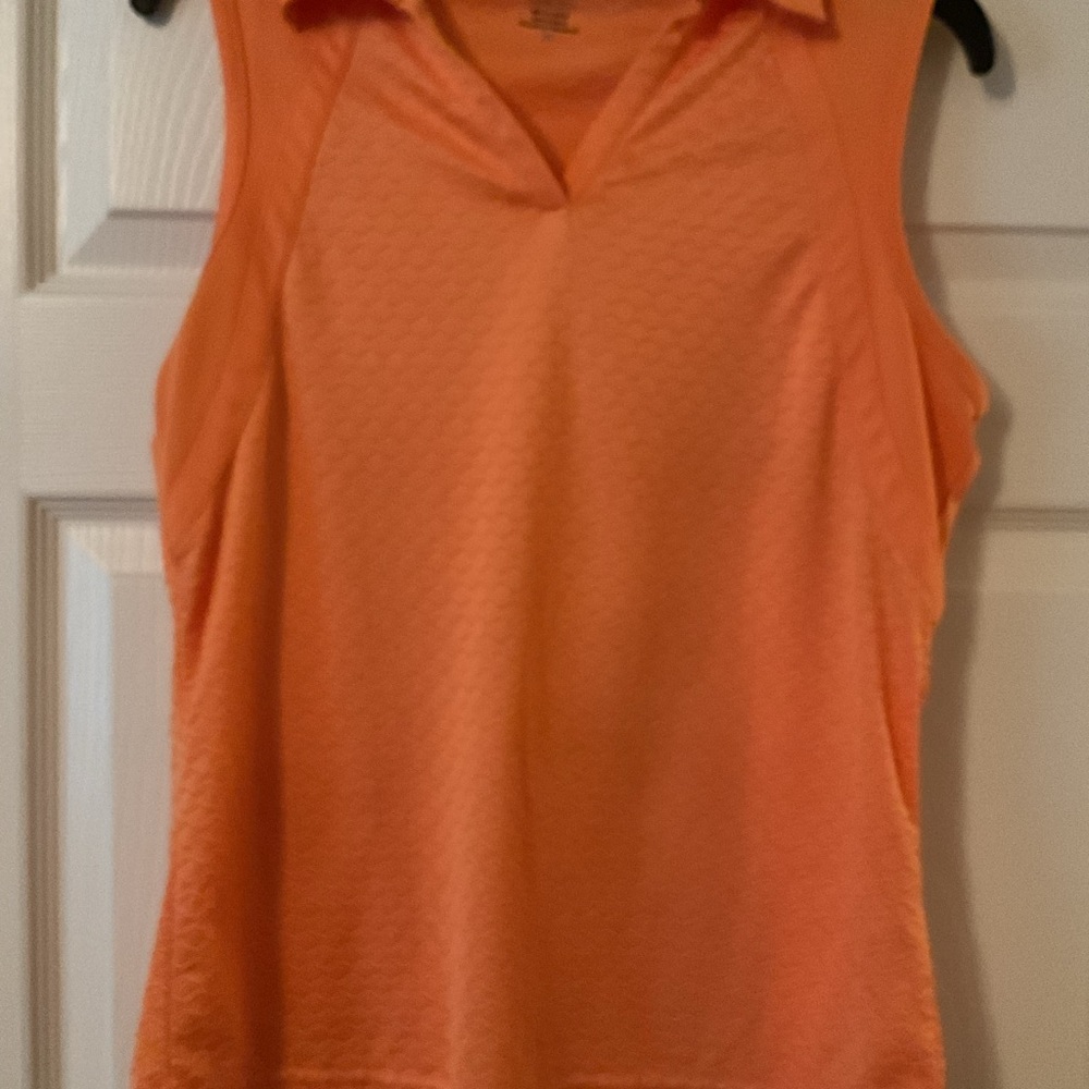 Izod Women's Vibrant Orange Tank Top